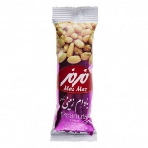 بادام زمینی سرکه نمکی مزمز 40گرم