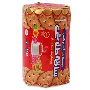 بیسکویت سبوسدارساقه طلایی حاوی شهدخرمامینو190گرم