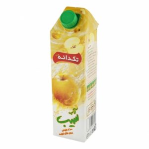 آب سیب جمینا تکدانه 1 لیتری