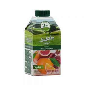 آب میوه سان استار مخلوط نار و مرکبات 500 میلی