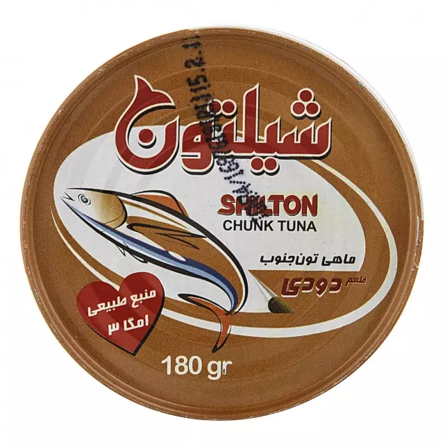 کنسرو ماهی تن دودی شیلتون (۱۸۰ گرم)