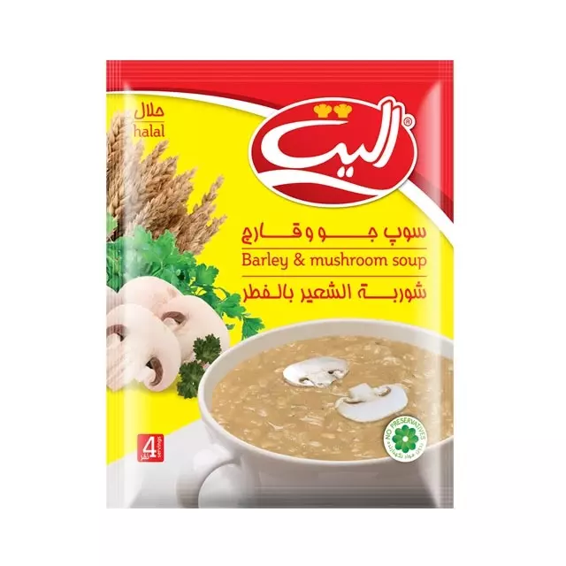 سوپ جو و قارچ الیت (65 گرم)