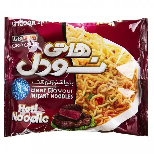 نودل طعم گوشت هاتی کارا (۷۷ گرم)